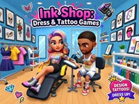 Ink Shop: Dress & Tattoo Games